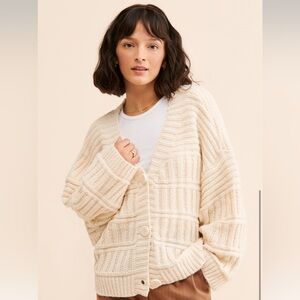 Little Lies Loren Geometric Patterned Cardigan